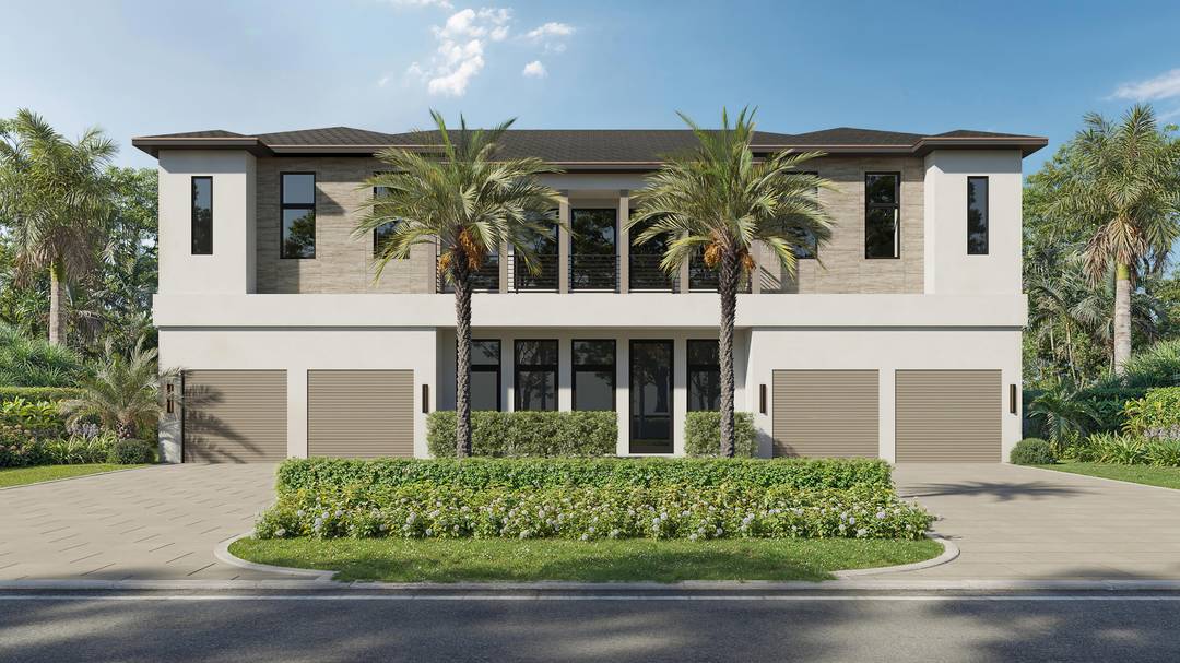 New Construction, Coastal Contemporary, five bedroom gem in prestigious Tropic Isle, Delray Beach, features 90 feet on a deepwater canal, with a new seawall and full service 70 foot concrete ...