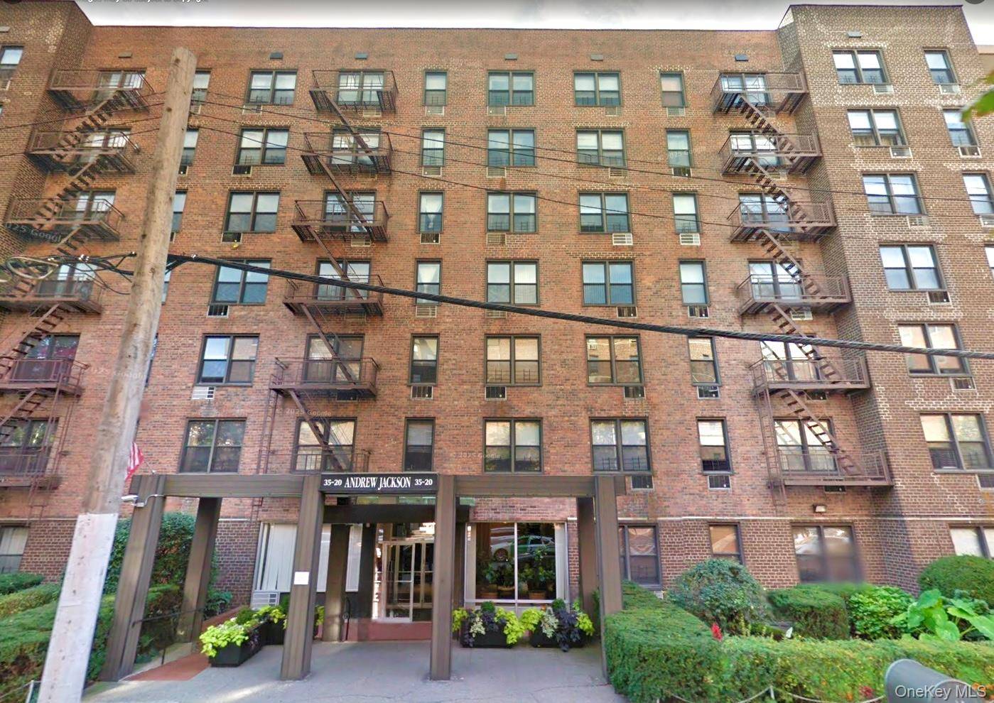 Bright and spacious 1 bedroom with an additional office in a full service Jackson Heights condo with 24 hour doorman.