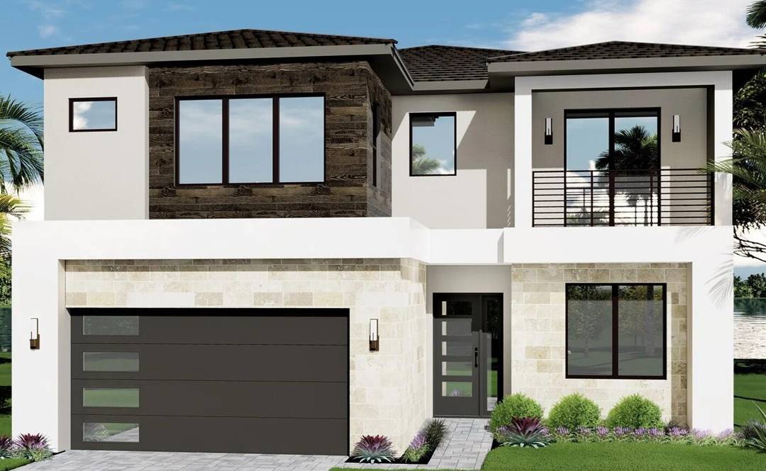 Come Home to this stunning 5 bedroom, 5 full bathrooms Contemporary Home boasts numerous high end features and designer finishes, including breathtaking lake views.