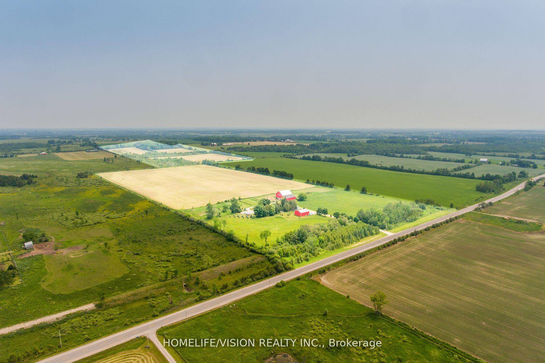 Over 98 Acres of Farm with 75 working Acres, 5 Acres Bush And 10 Acres of Pasture.