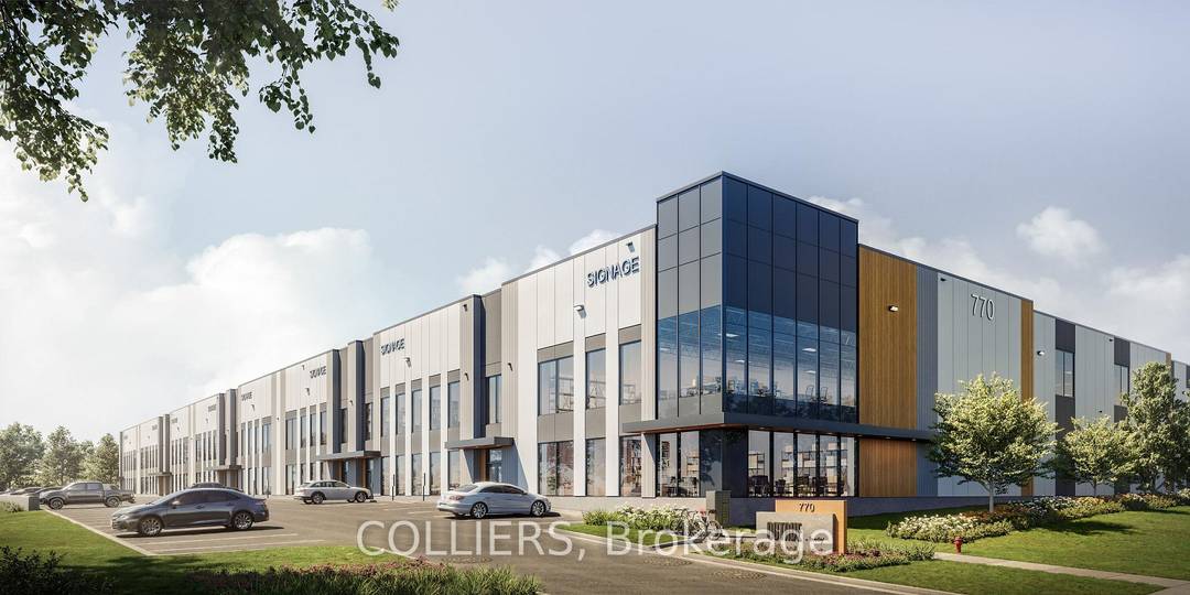 New industrial condo development in South Mississauga.