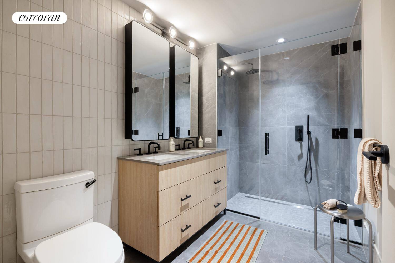 Western Facing Designer two bedroom 2 bath with a private balcony across from JJ Byrne Washington Park.
