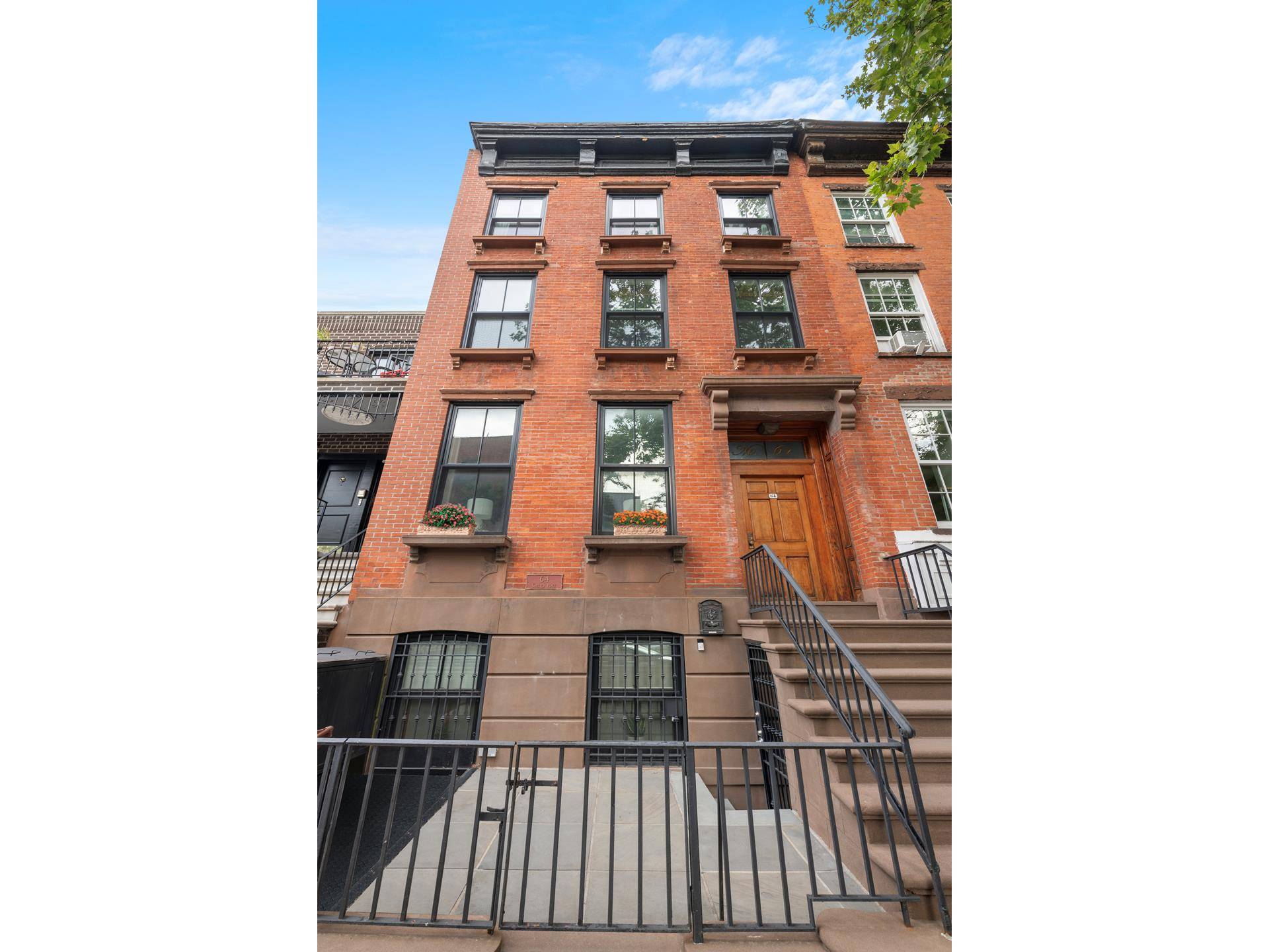 64 Cheever Place presents a rare opportunity to own a large historic townhouse on one of Cobble Hill's most coveted single street blocks.