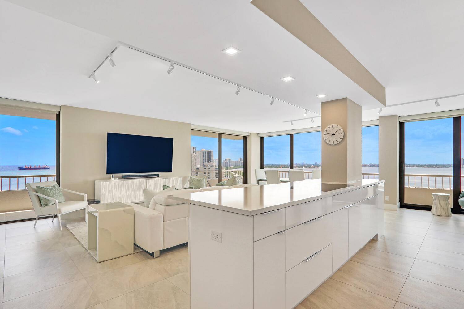 Just Reduced. Luxury living at this one of a kind ocean and intracoastal condo in desirable Water Glades.