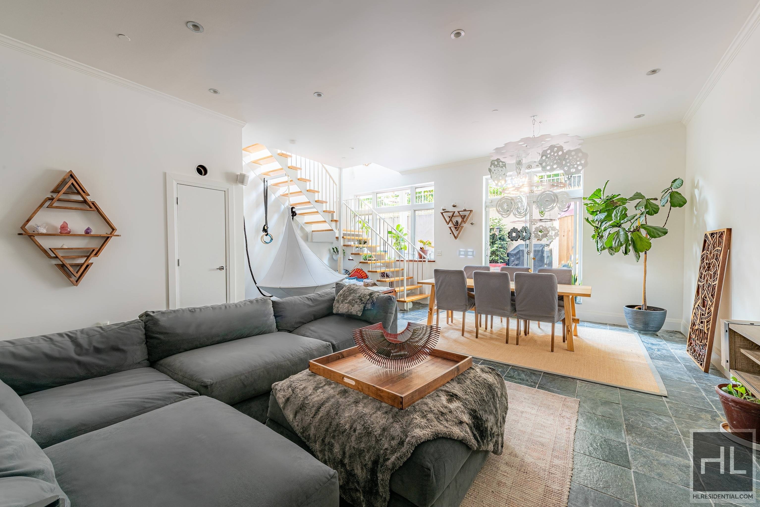 Rare find, combining grand size, all season outdoor space, parking and great location.