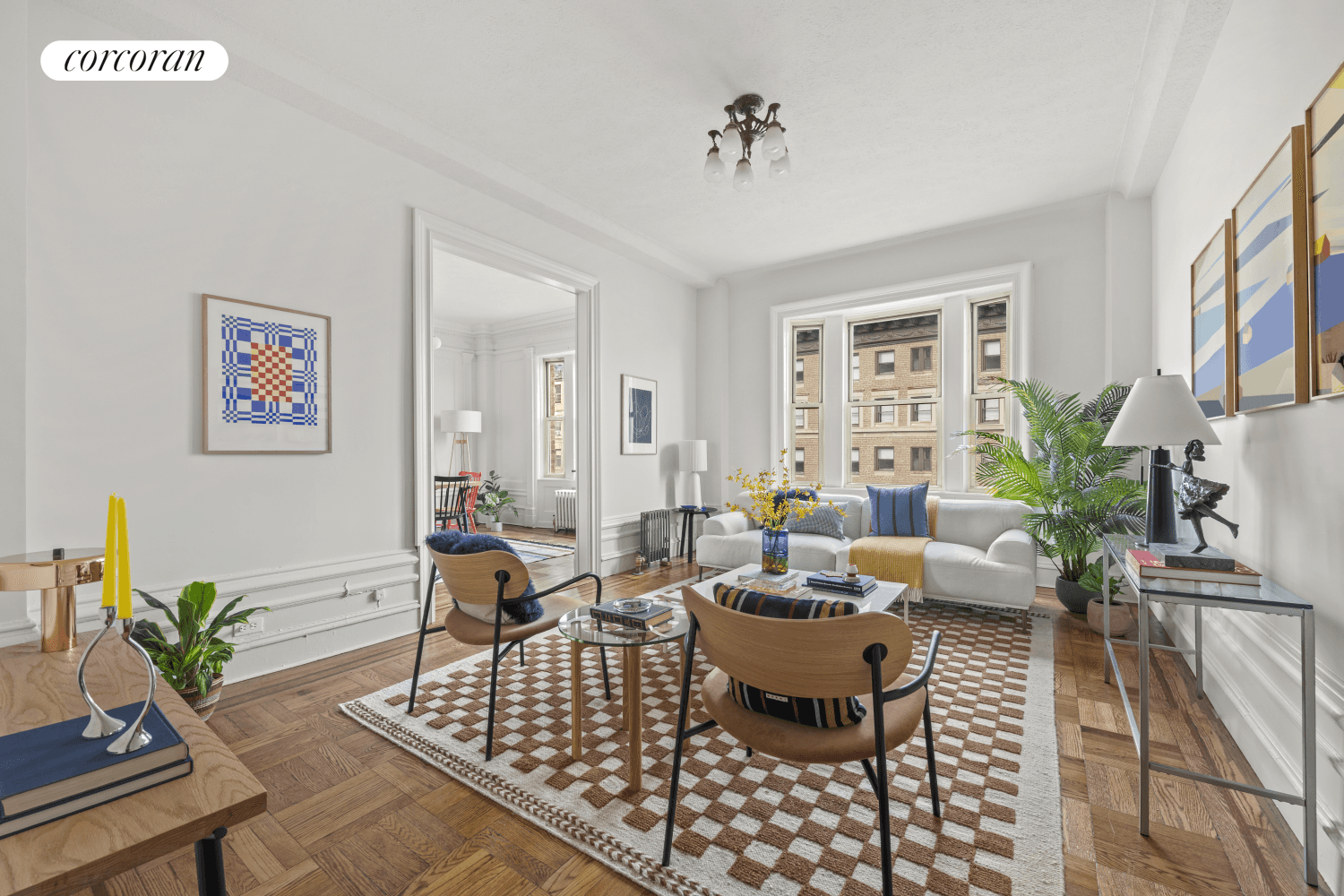 Experience Morningside Heights magic at Apt 12C at 520 West 110th Street, a top floor classic 6 room corner apartment flooded with natural light and open city views in a ...