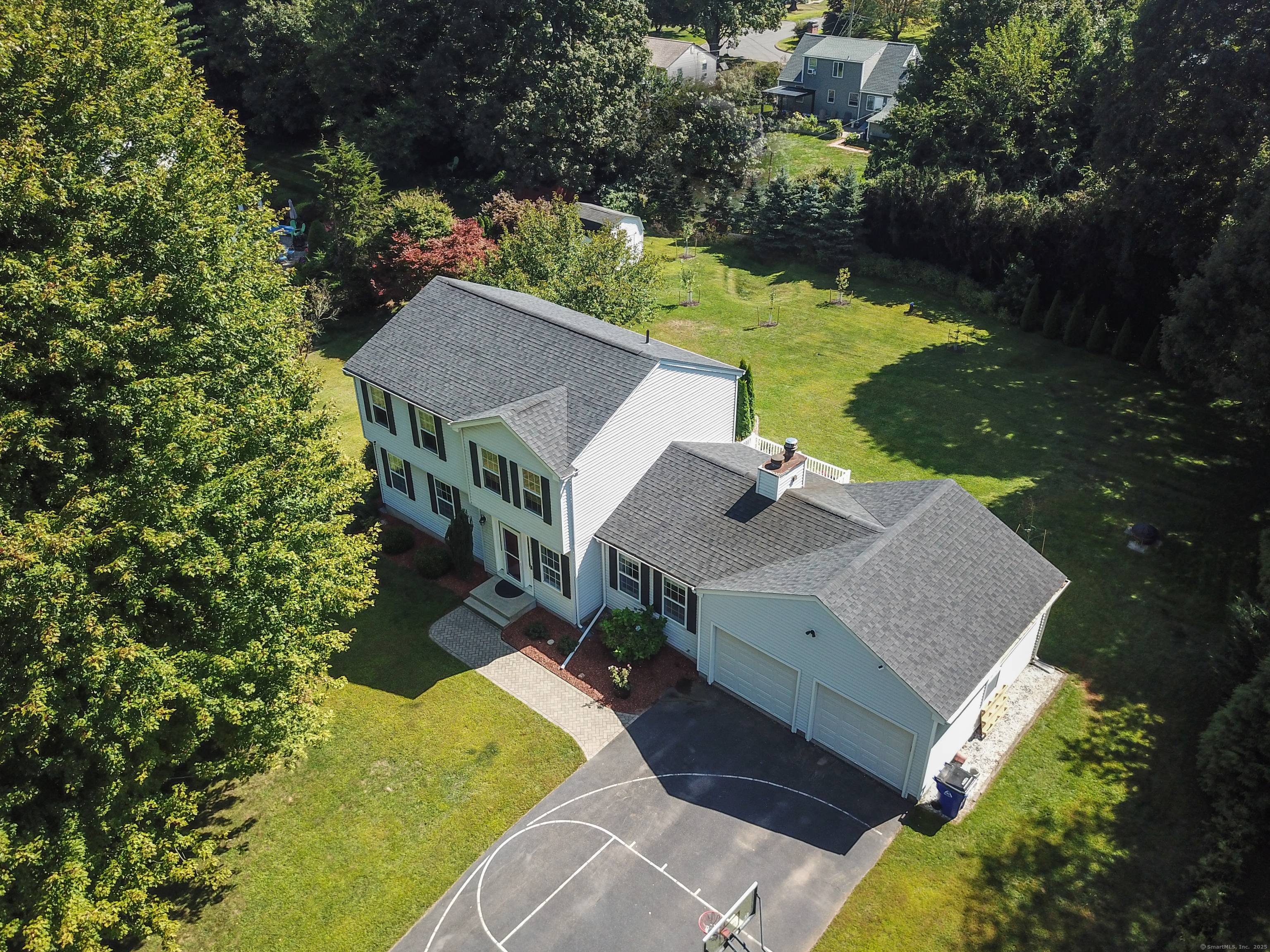 Beautifully Updated Colonial in East Granby Set on a quiet cul de sac, this three bedroom Colonial offers modern updates, a functional layout, and landscaped surroundings.