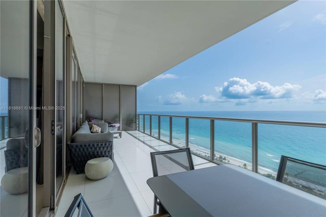 Turnkey direct oceanfront 18th floor corner unit at prestigious St.