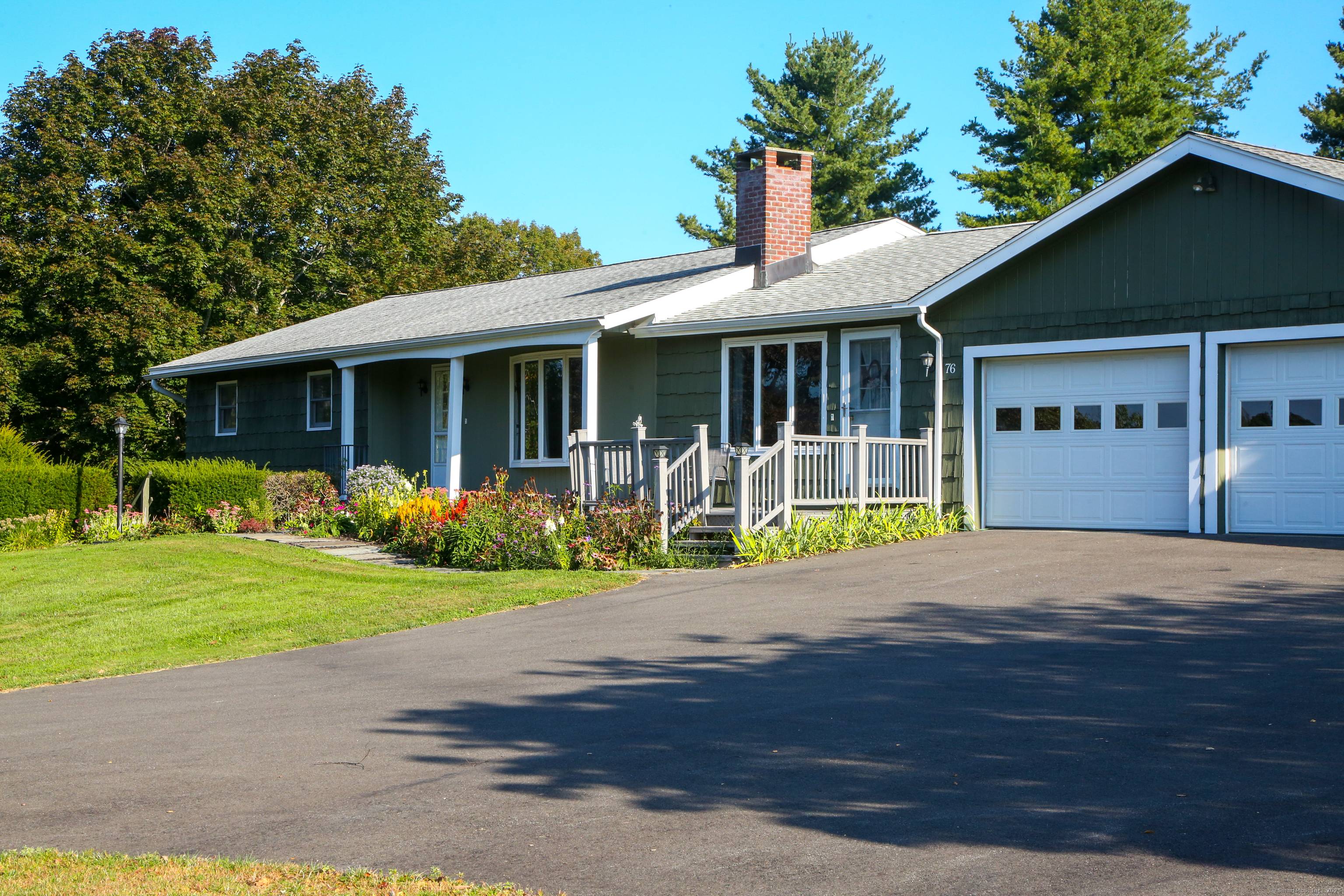 Discover this exceptional ranch offering both privacy and income potential on quiet Fairchild Road.