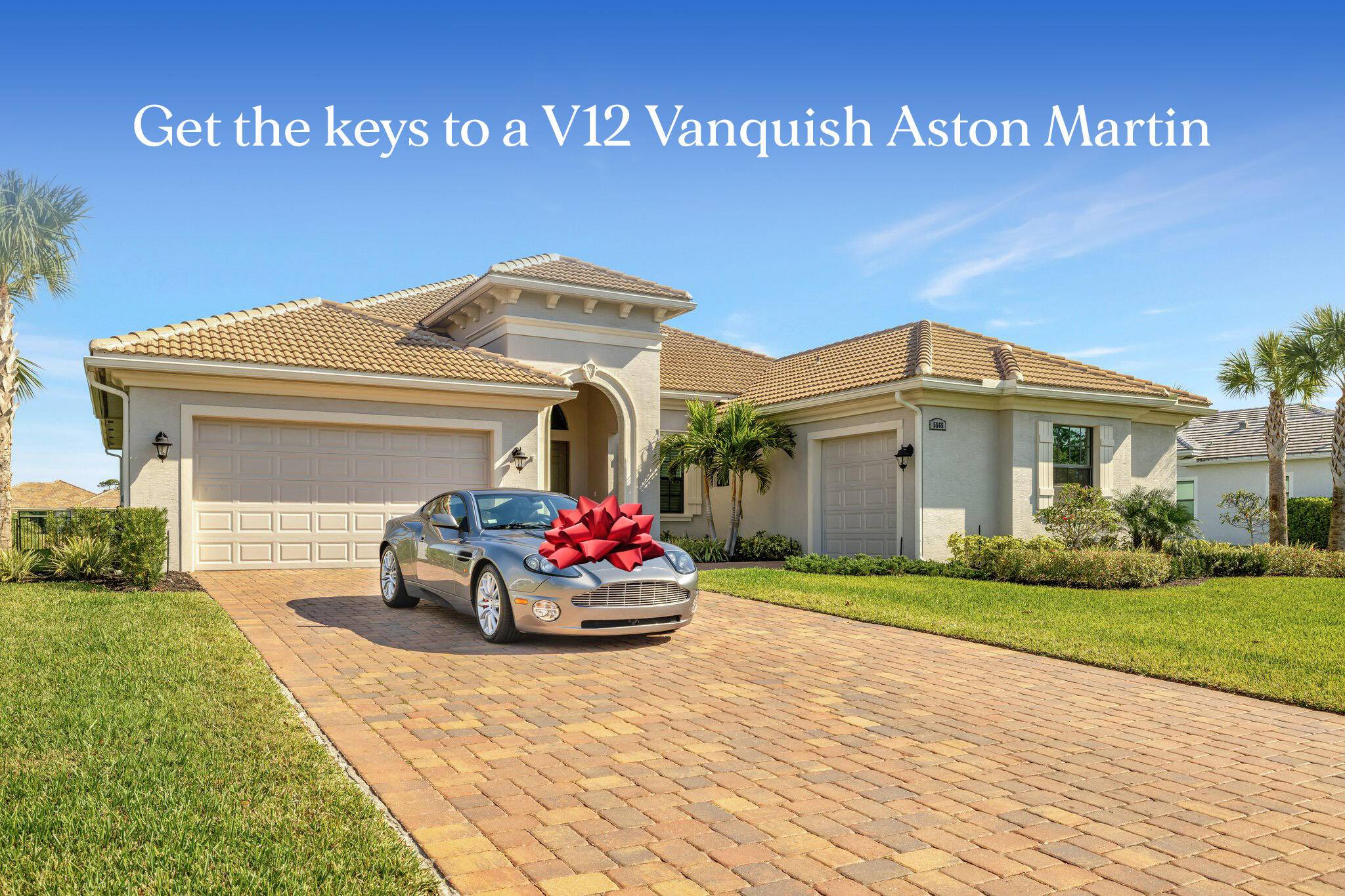 Move into this Stunning model home in Canopy Creek, Palm City, and take the keys to an exquisite ASTON MARTIN V12 VANQUISH SPORTS CAR a rare masterpiece of performance and ...