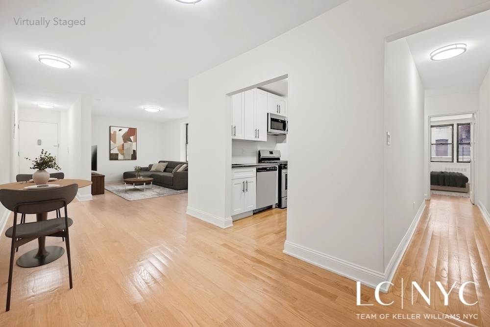 SECOND FLOOR Mint 2 Bedroom Condo Rental in Hamilton Heights Residence 1D at 441 Convent Avenue is a brand new renovation with 985 square feet of expansive living space.