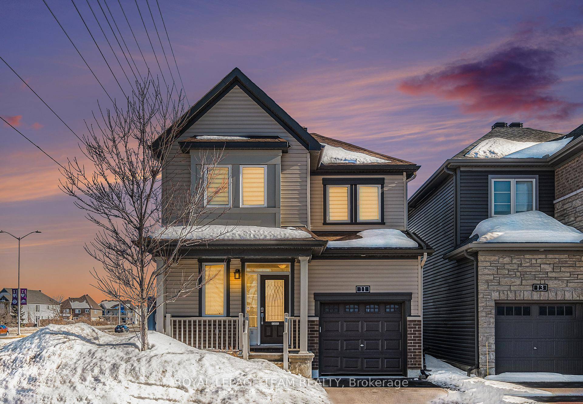 Welcome to 11 Aura Avenue, a stunning property built by the award winning Minto, offering a perfect blend of modern luxury and convenience in a newly developed neighborhood.