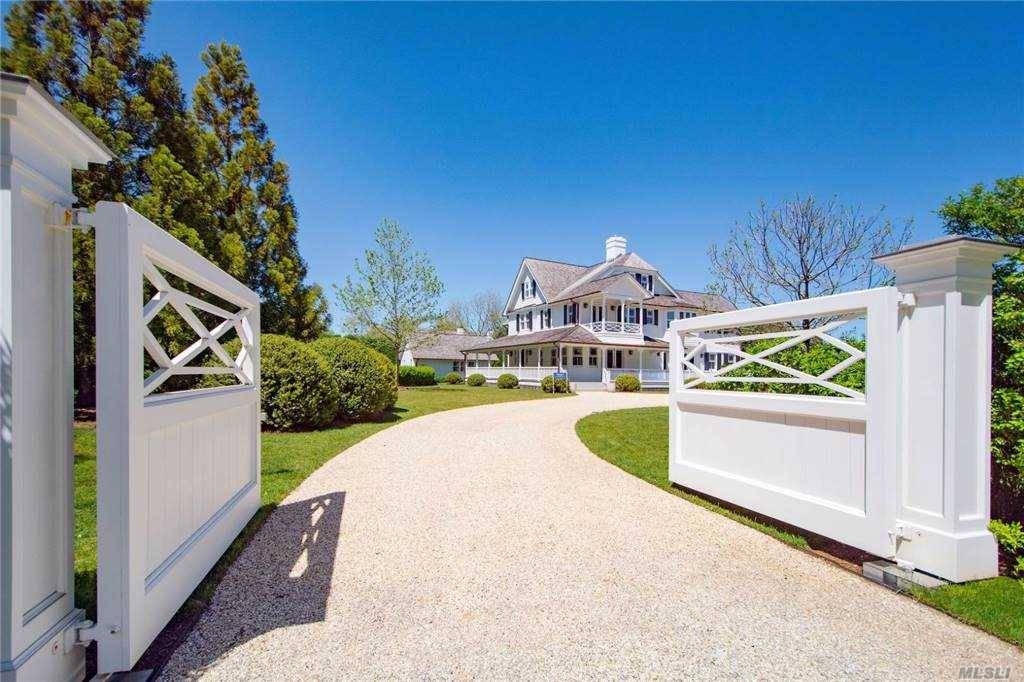 Spectacular Heart of Southampton Village Estate Section newly rebuilt Traditional.