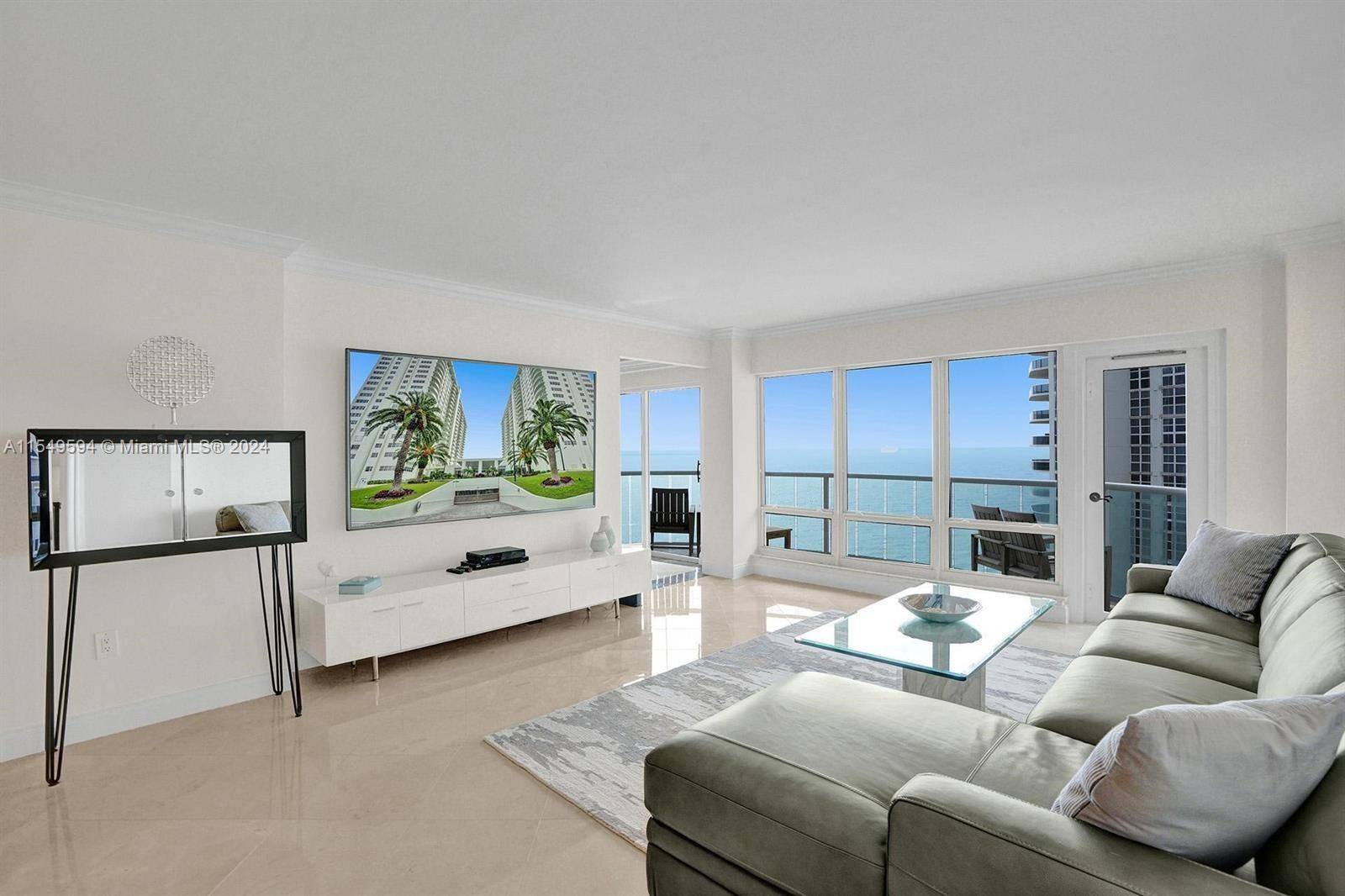 Oceanfront with this completely renovated 2 bedroom 2 bath condo.