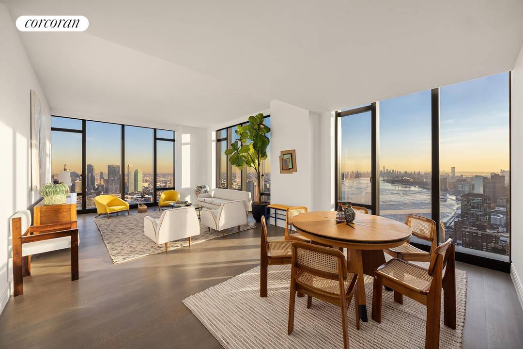 Welcome to Residence 65A at Sutton Tower a striking three bedroom, three and one half bathroom home spanning 2, 295 square feet and designed by award winning architect Thomas Juul ...