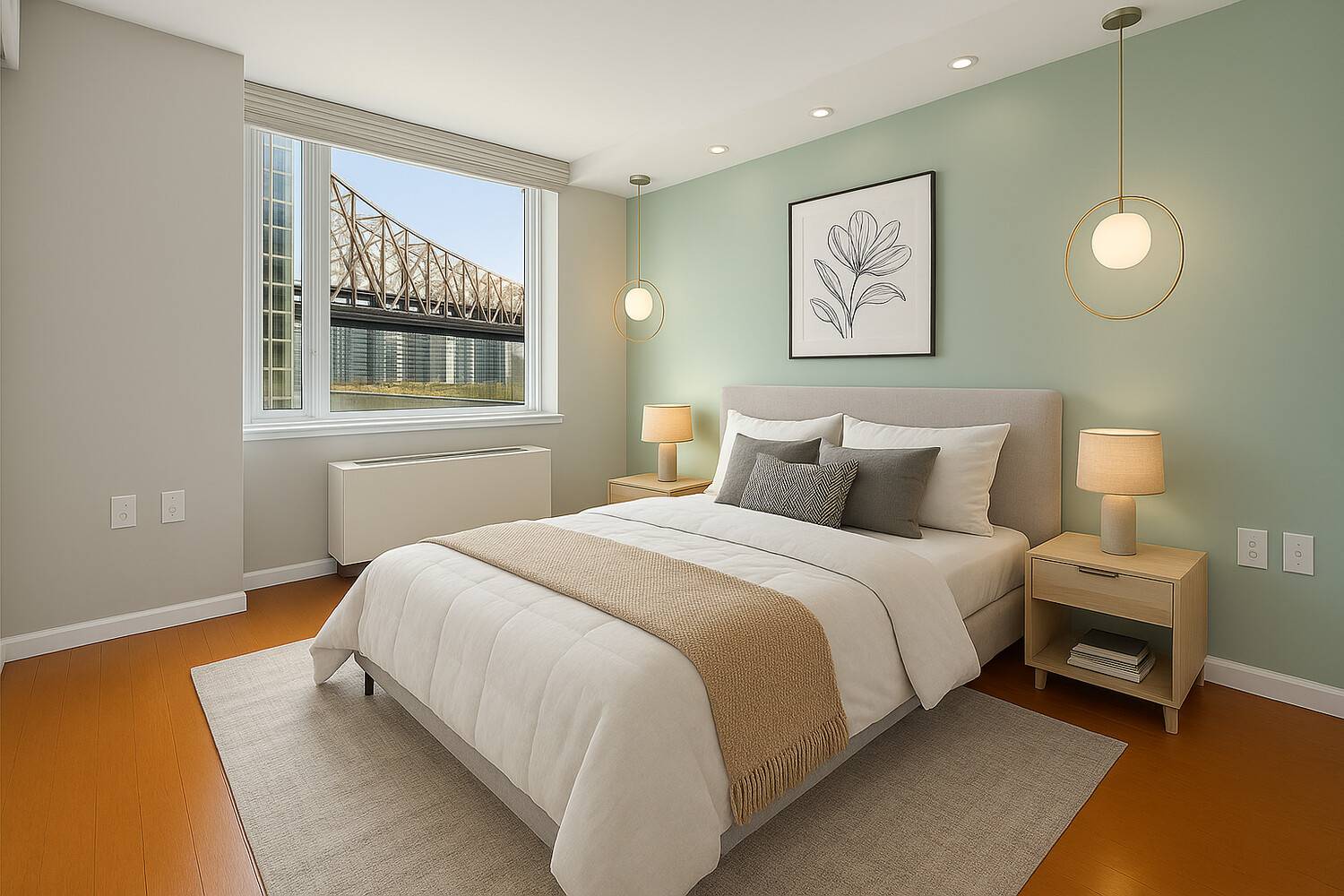 The only converted 2 bedroom condo apartment for sale on Roosevelt Island.