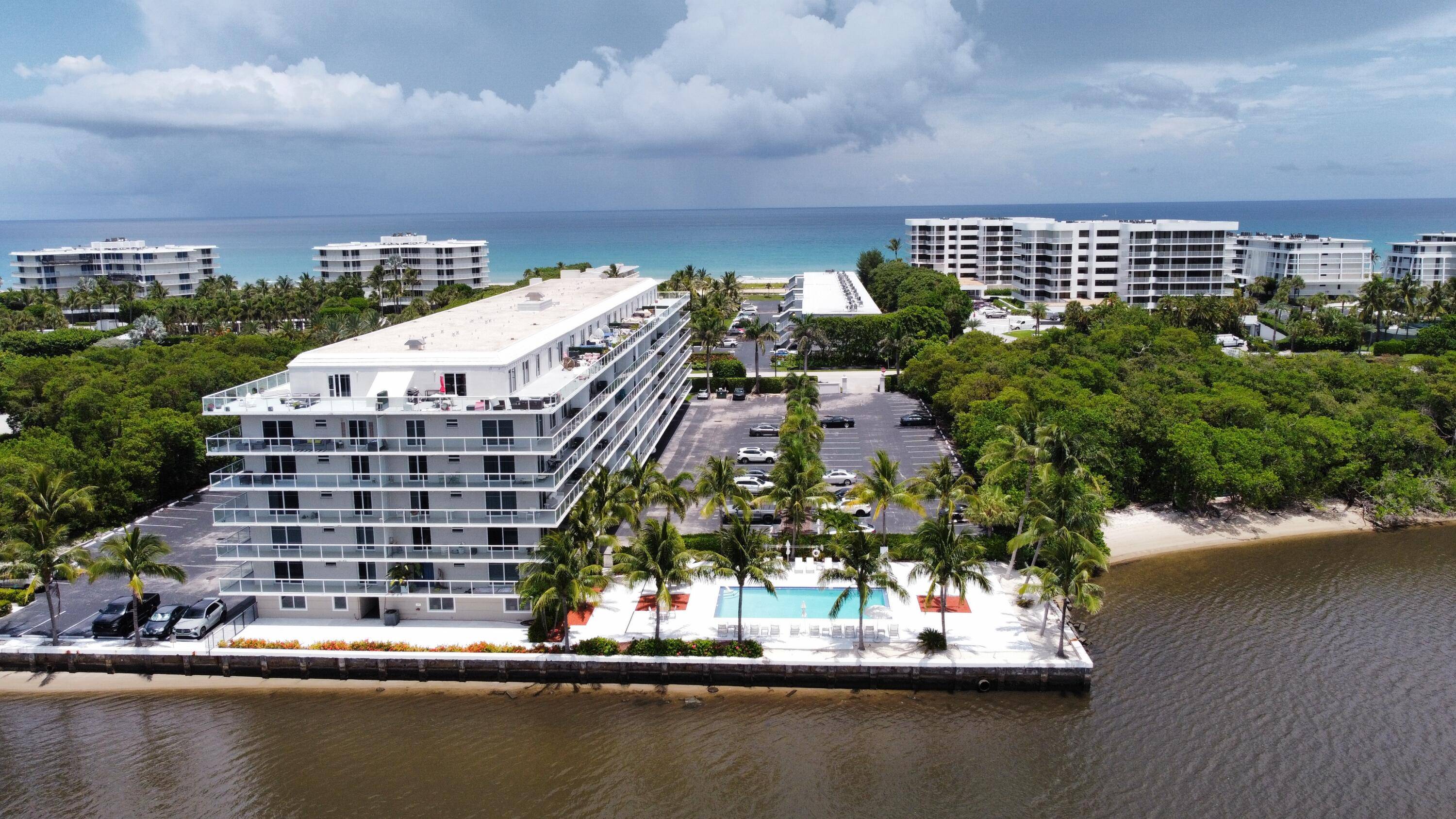 Rarely available 2 2 condo with 3 deeded parking spaces in one of the best maintained buildings in Palm Beach.