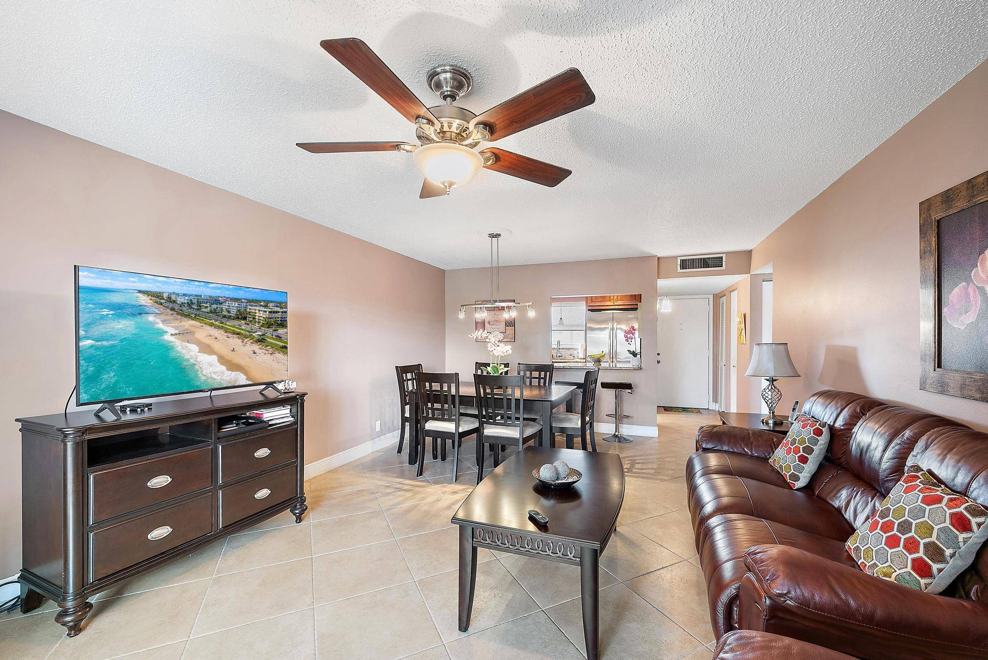 Discover serene living in the sought after Lakeside Village community, featuring a charming, fully furnished 1 bedroom, 1 bathroom condo.