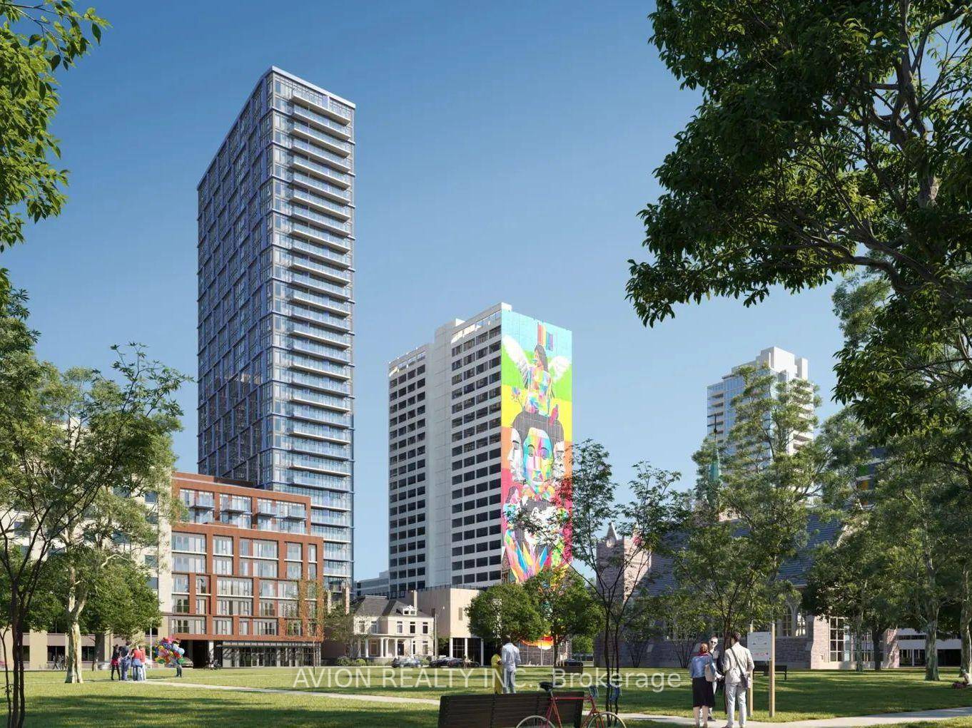 Bright and spacious brand new 2 1 Den corner unit with a large private terrace at JAC Condos in the heart of downtown Toronto's Church amp ; Wellesley neighborhood.