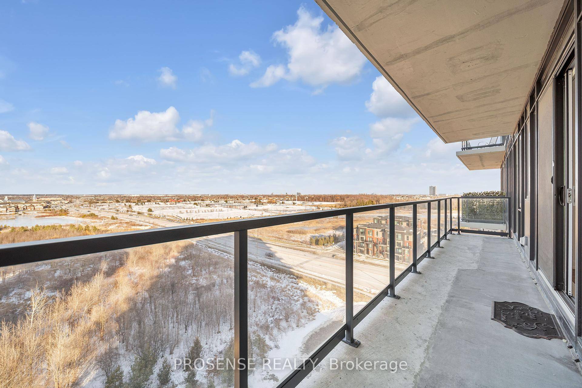 Welcome to this exquisite 2 bedroom, 2 bathroom condo unit situated on a 9th floor, offering spectacular unobstructed south east views overlooking a scenic ravine, pond, and sports park.