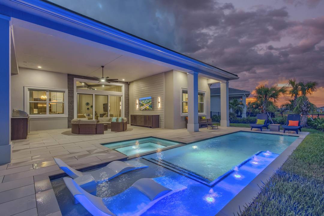 Opportunity to lease a designer finished Maya model in Regency at Avenir, a 55 community.