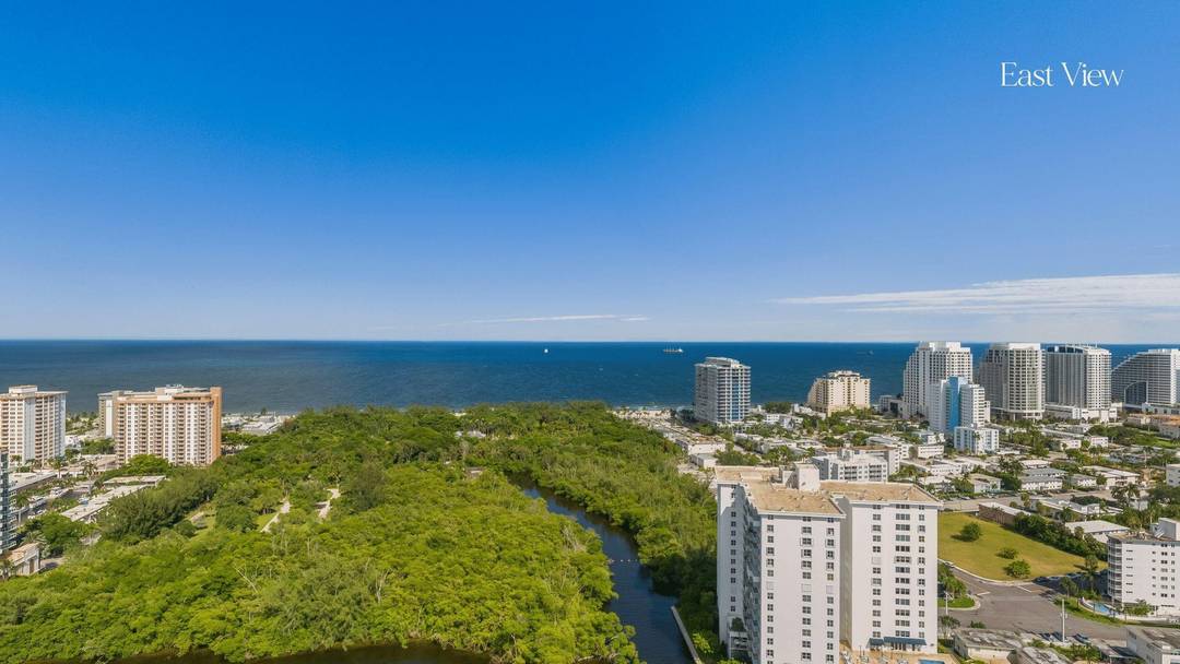 Offering completely unobstructed and protected views of the intracoastal and ocean overlooking Bonnet House !
