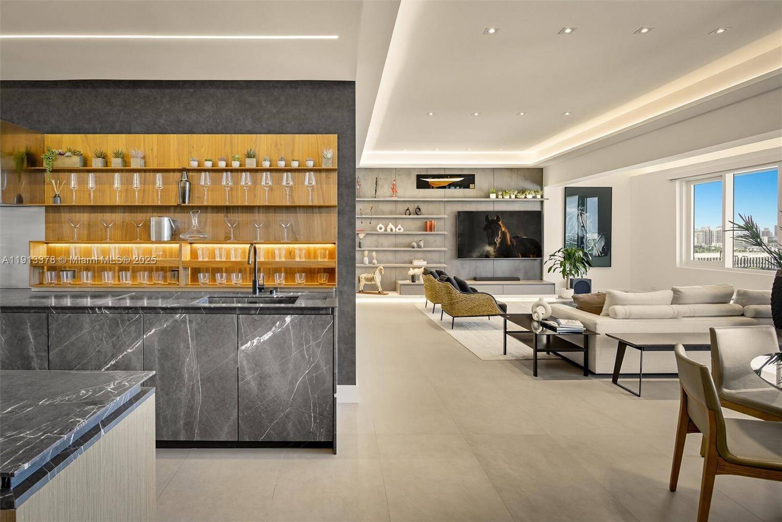 Located within the prestigious 1 Hotel at Roney, this newly updated 2 apts combined residence offers an unparalleled level of luxury and design.