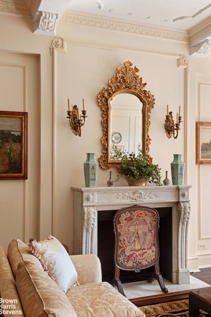 885 Park Avenue, 12B Grand in scale and full of pre war elegance and charm, this sprawling nine room, three and a half bath residence can accommodate sophisticated, large scale ...