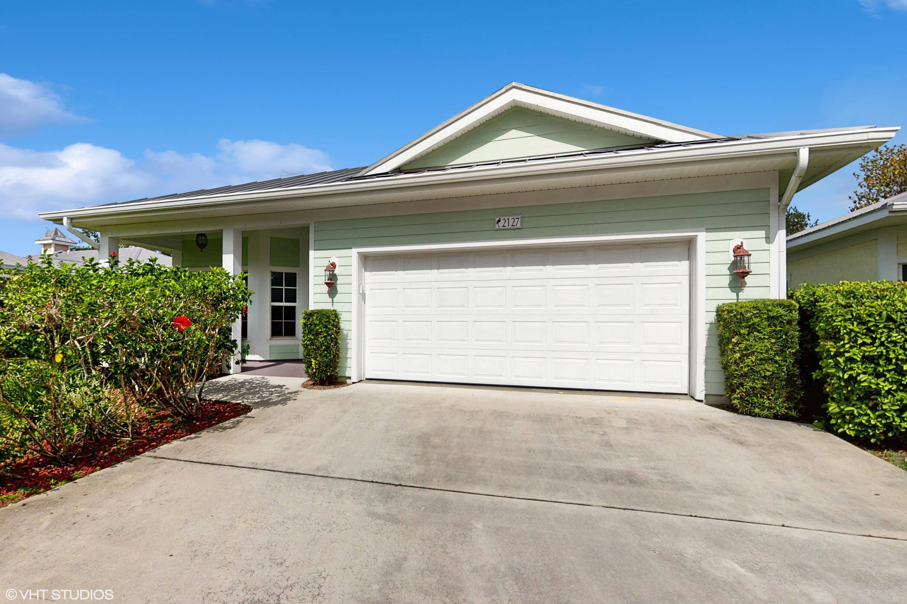 This cozy 3 bedroom home offers hurricane resistant windows, screened in back porch, and surround sound in living room and master bedroom.