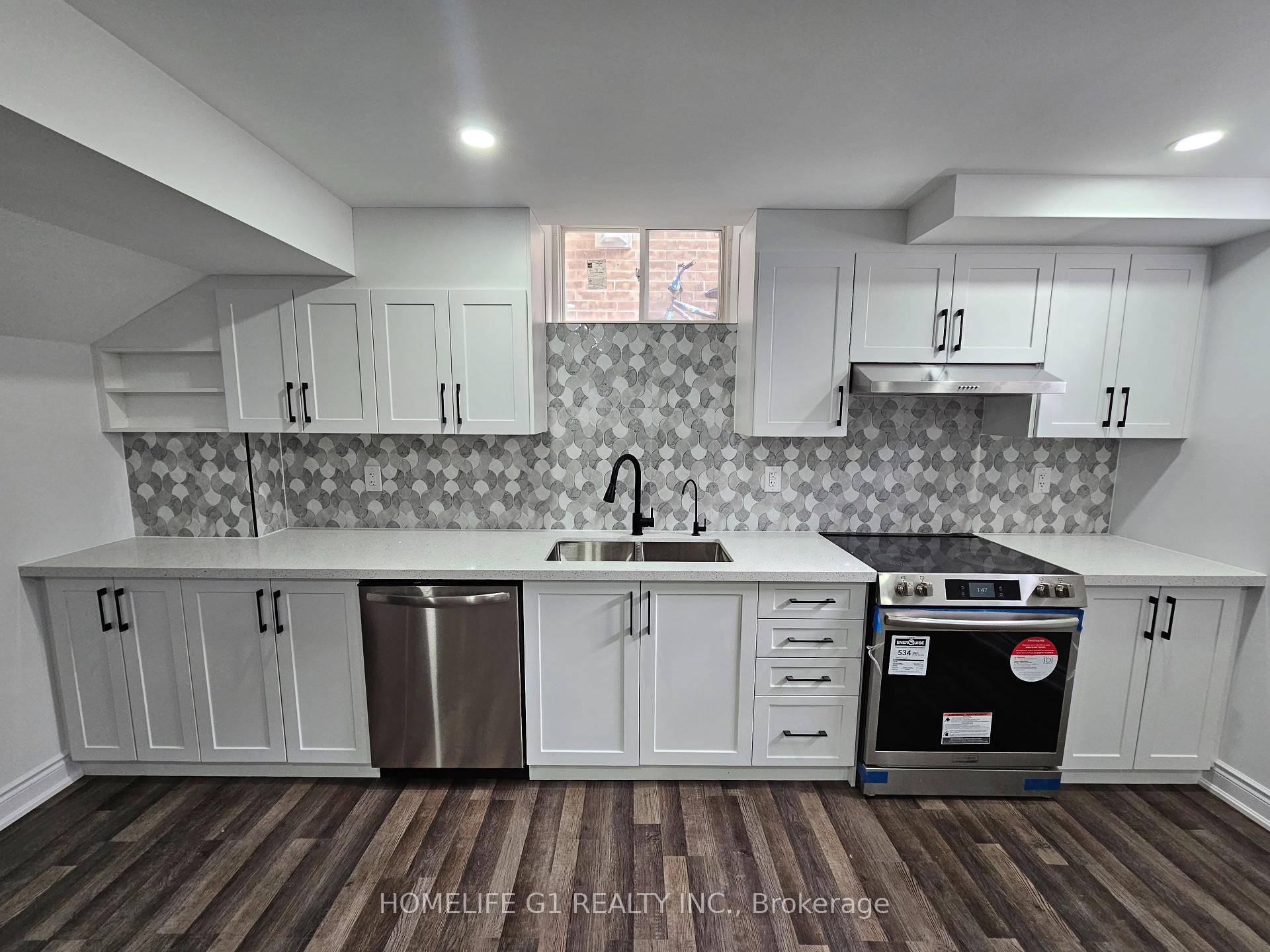 Professionally finished 2 bed 1 bath legal basement available in family friendly North Oakville community with separate entrance.