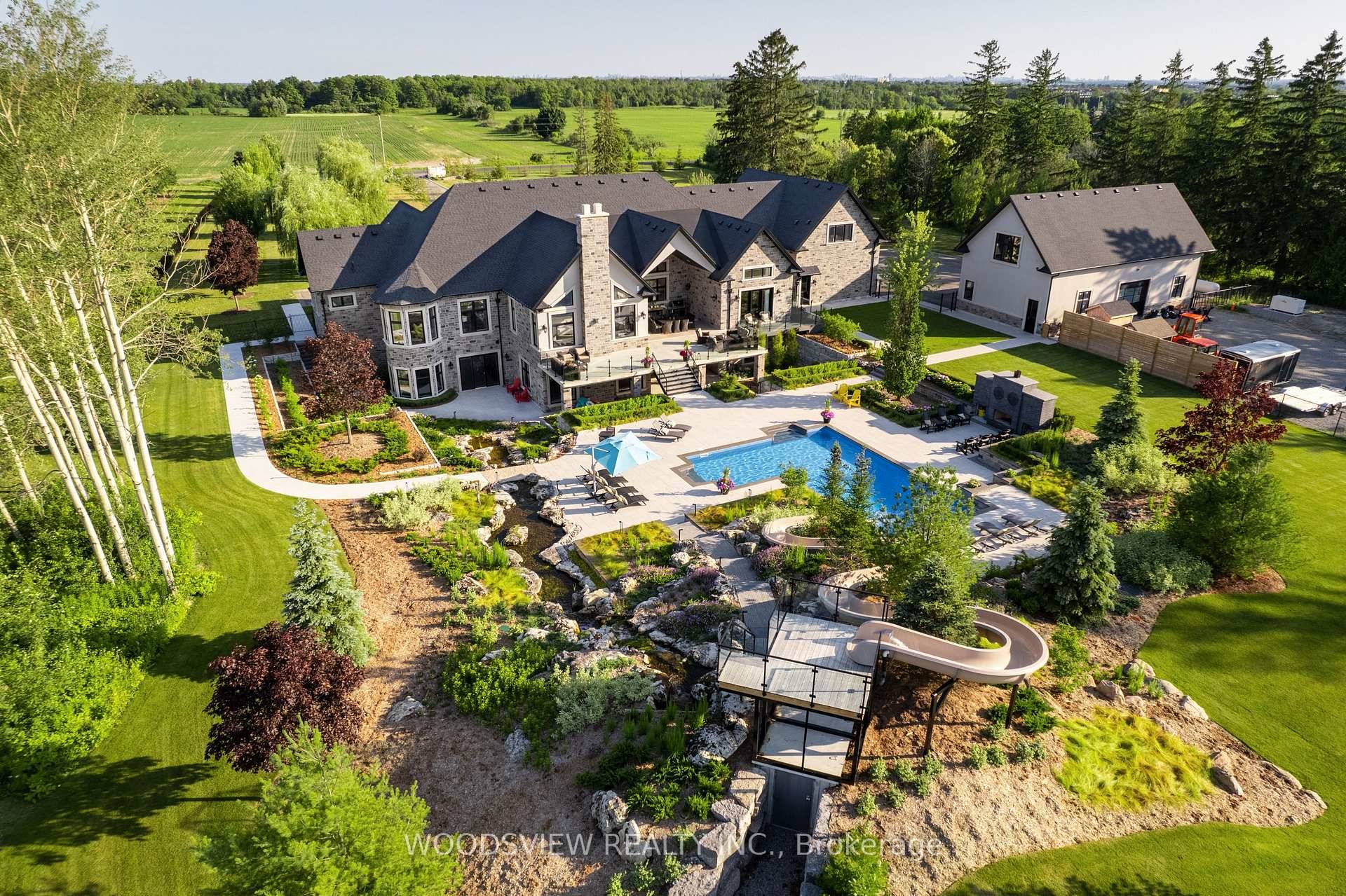 Set on a 10 acre gated estate, this architectural masterpiece embodies luxury and sophistication.