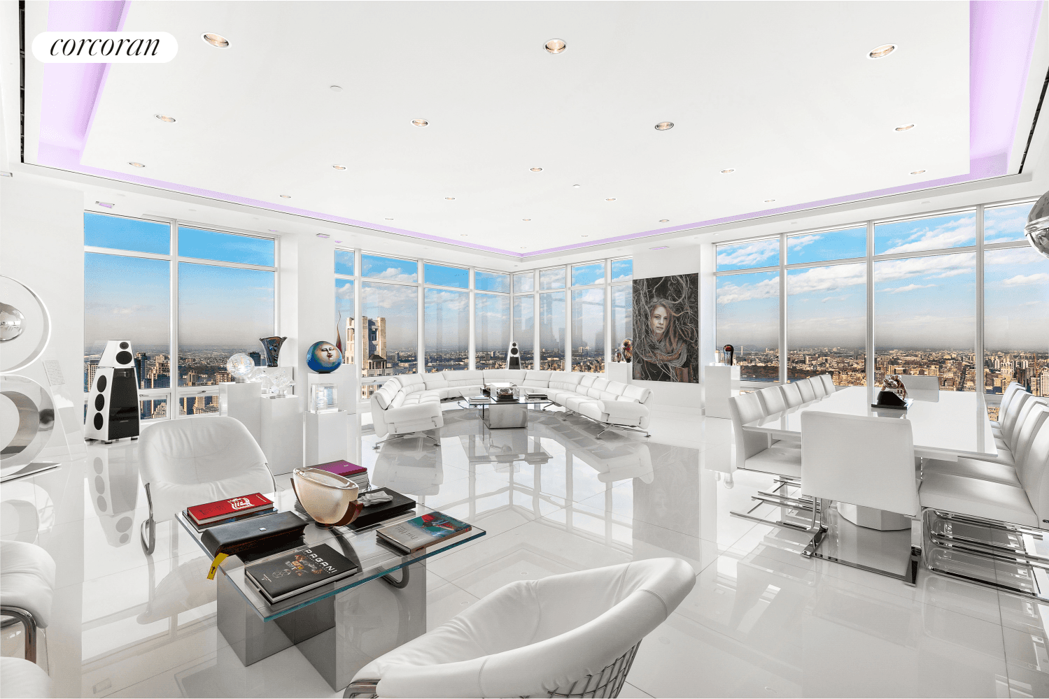 With incomparable panoramic views throughout, we welcome you to this paradise in the sky.