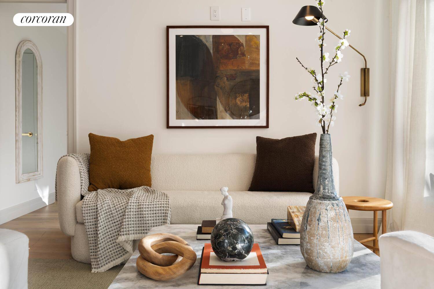Imagine a home that thoughtfully balances refined sophistication with everyday comfort.