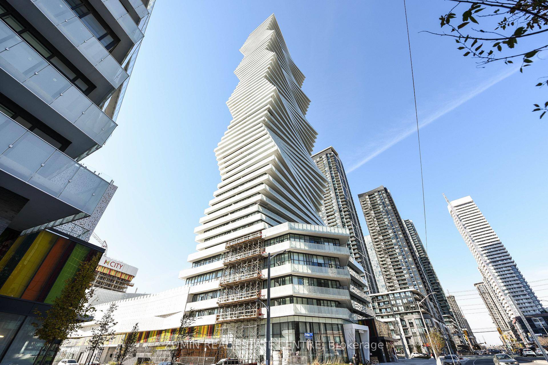 Welcome To M City 1 Landmark Architectural Design 60 Story Tower, In The Heart Of Mississauga Downtown.