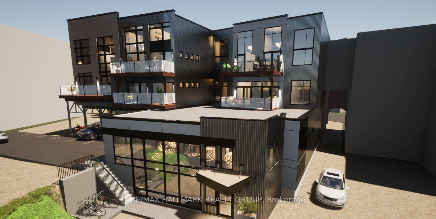 2266 sq. ft. of undeveloped commercial space in downtown Almonte.