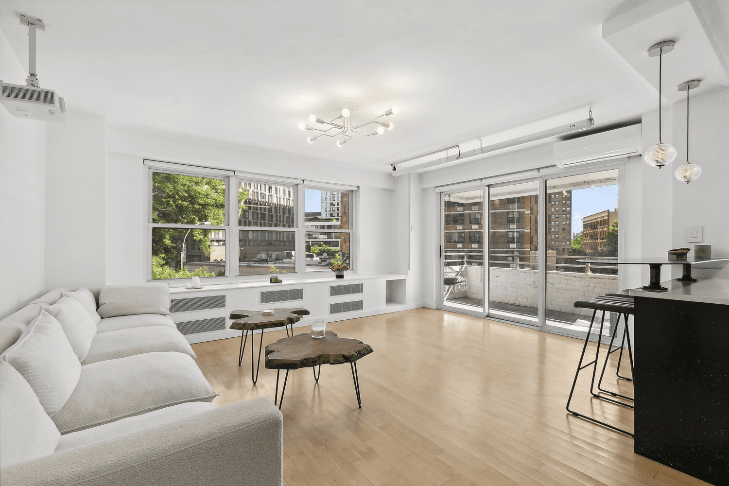 Spectacularly Renovated Two Bedroom Apartment with Large Private Terrace in Vibrant Lower East Side !