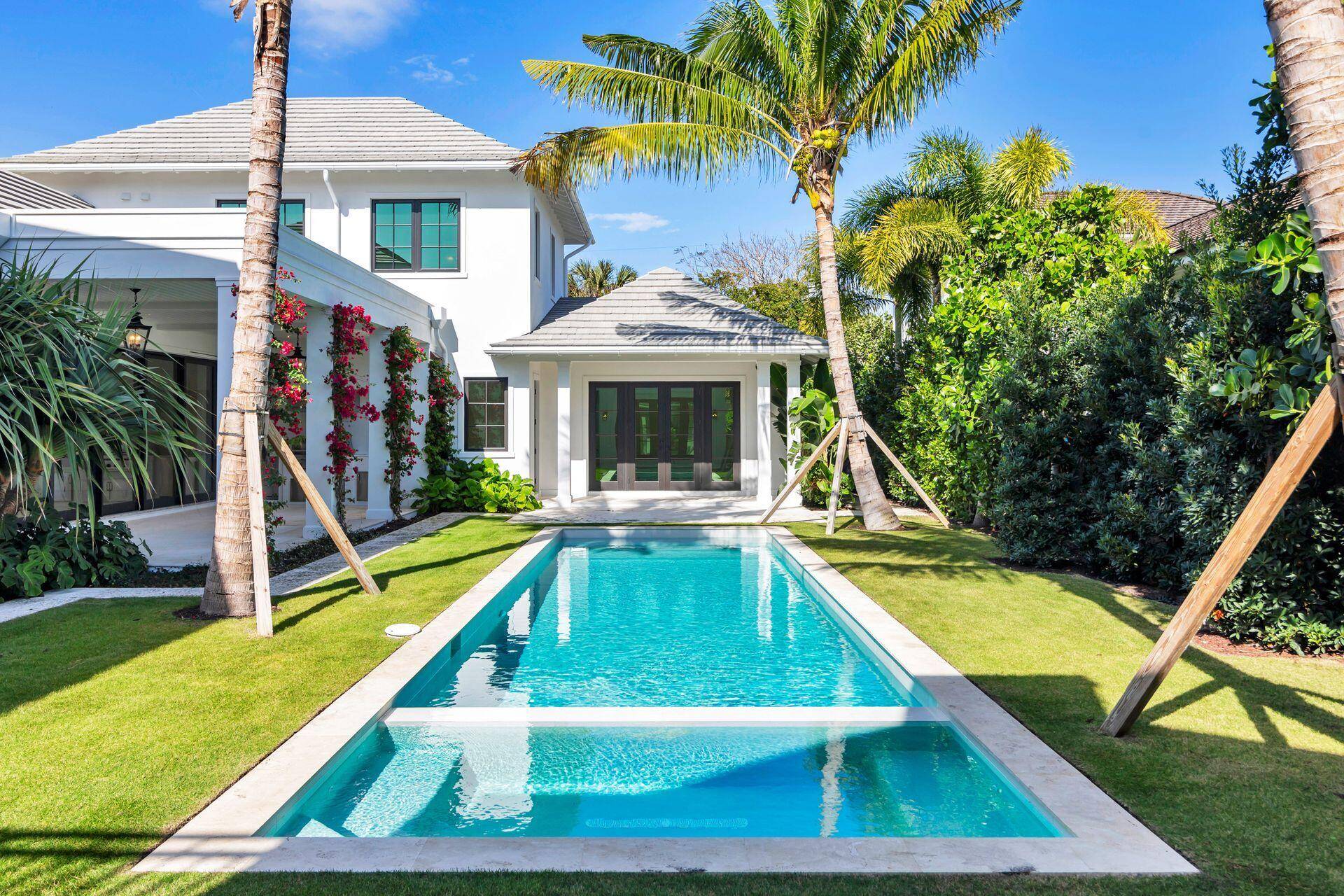 Situated on an oversized 13, 425 sq.