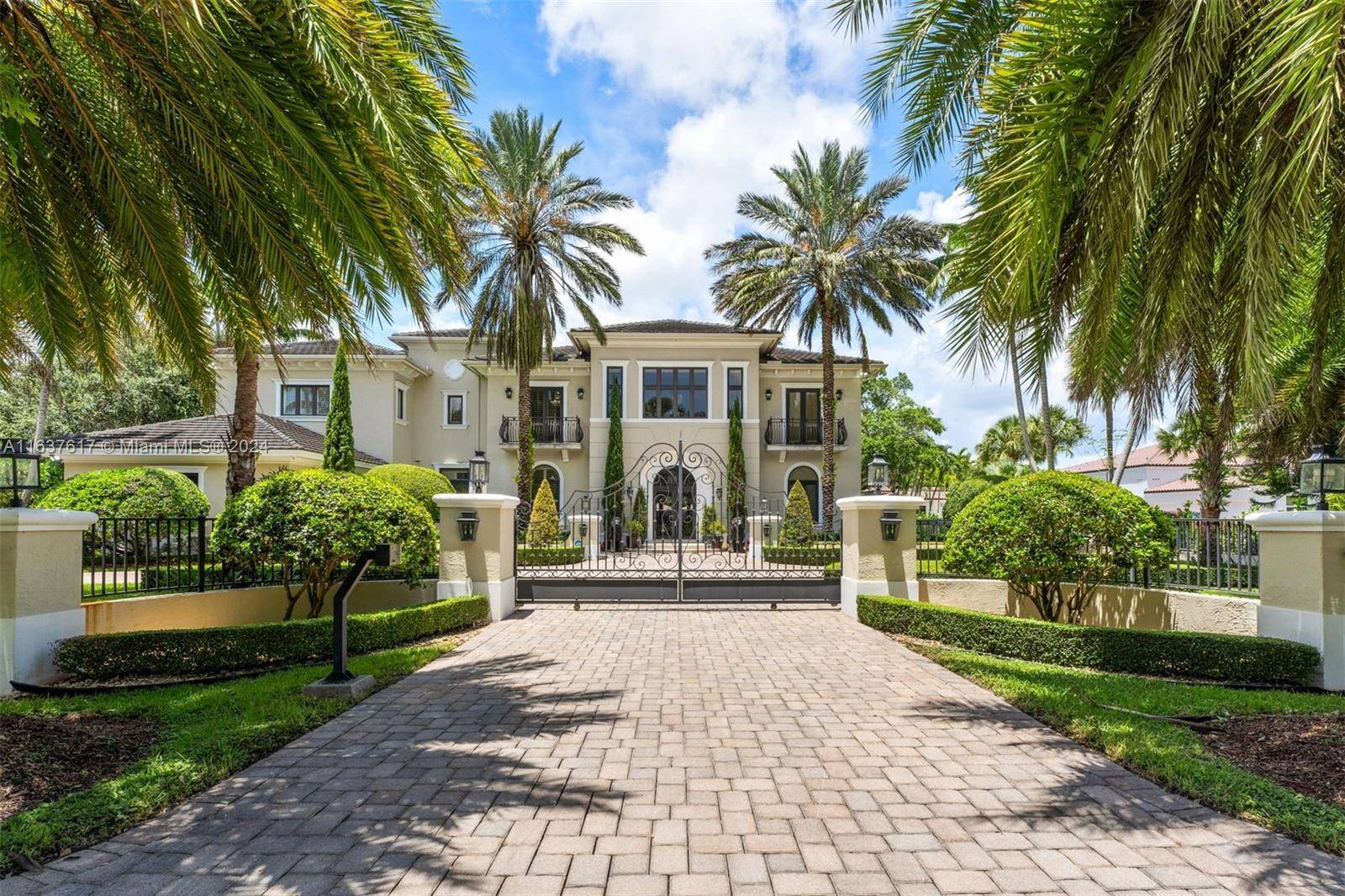 Tucked along a quiet tree lined street in Pinecrest, this 9, 567 SF masterpiece offers 7 BD, 6 BA, and 2 HB on a lush 36, 590 SF lot.