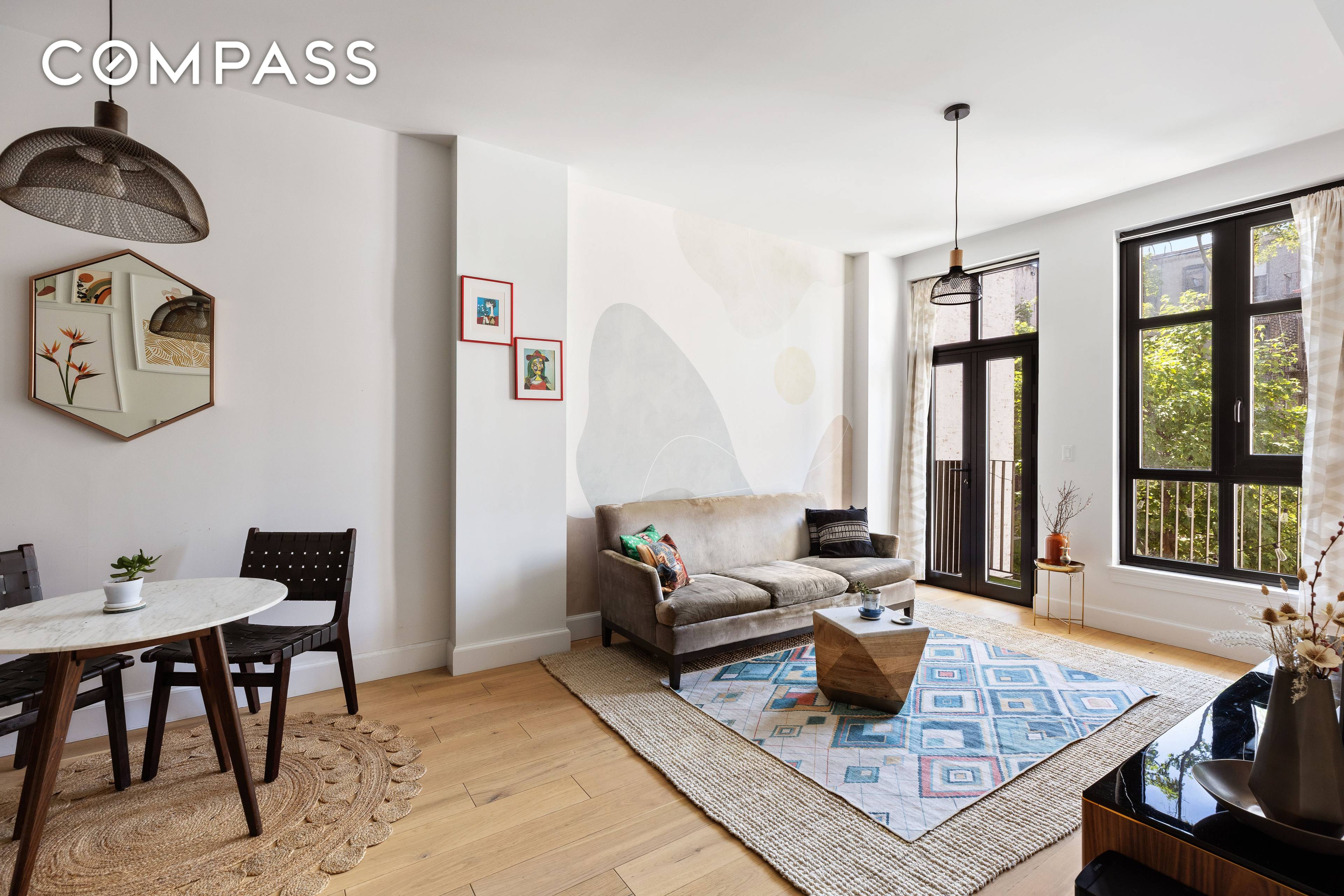 Welcome to Residence 2C at 552 Prospect Place a beautifully designed, mint condition two bedroom, two bathroom home in one of Crown Heights most thoughtfully built condominiums, right on the ...