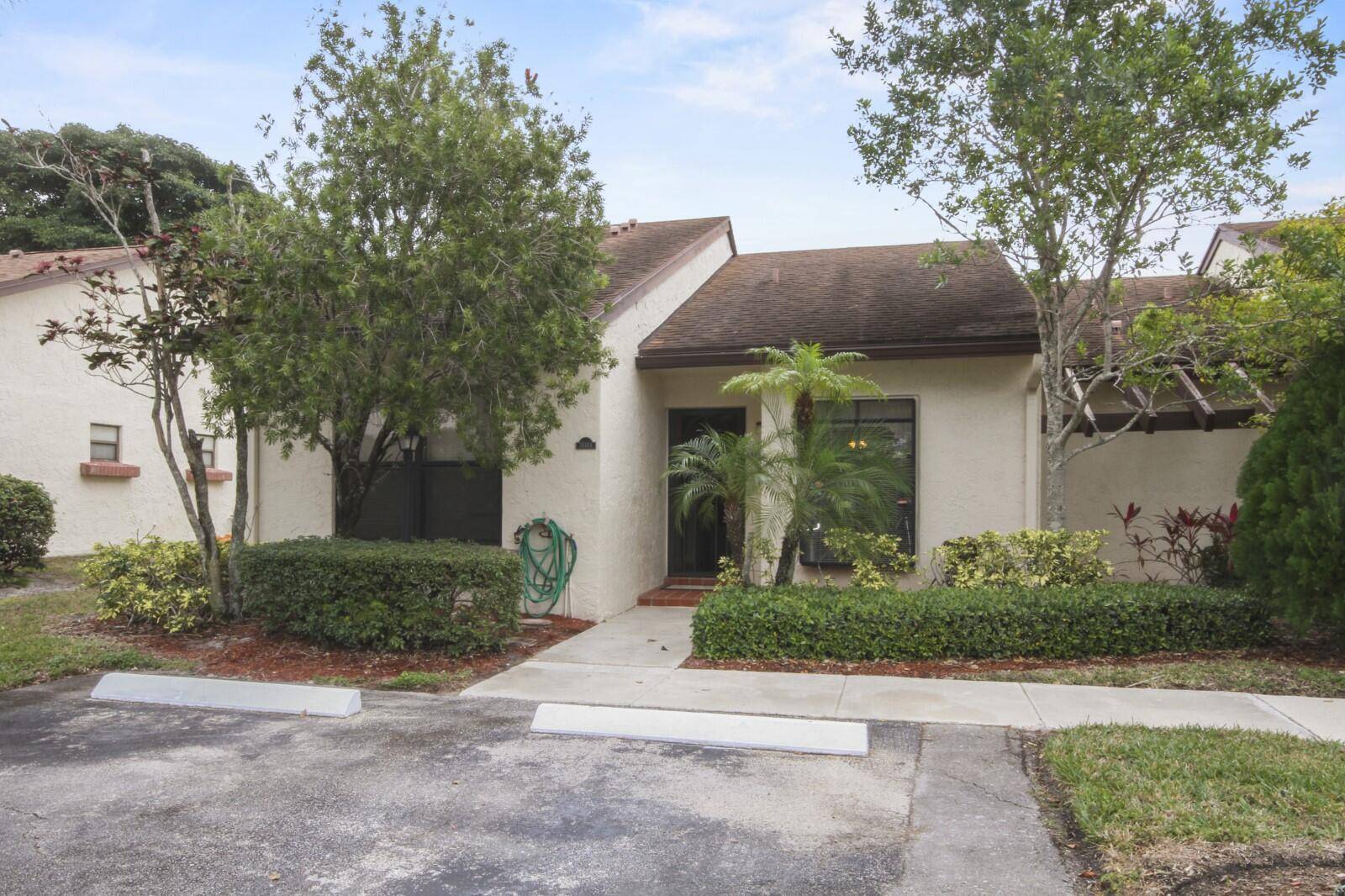 This immaculate, well taken care of 2 Bedroom Villa, end unit, in a 55 community, is near all shopping and entertainment.