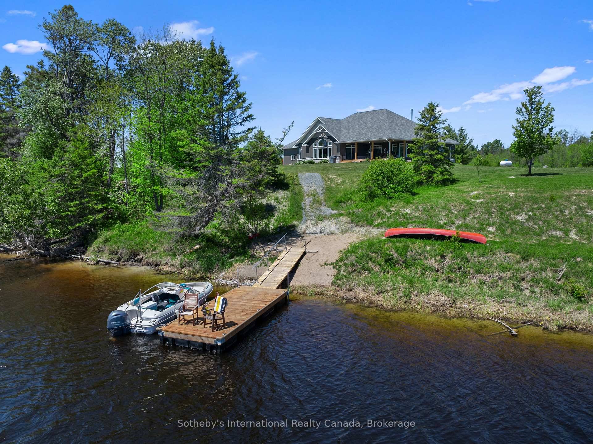 Client RemarksLocated on the shores of Spanish River, home to incredible fishing and a short boat ride to the North Channel and the open waters of Lake Huron, sits this ...
