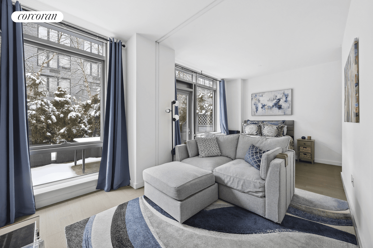 Stunning Alcove Studio with a Massive Private Patio !