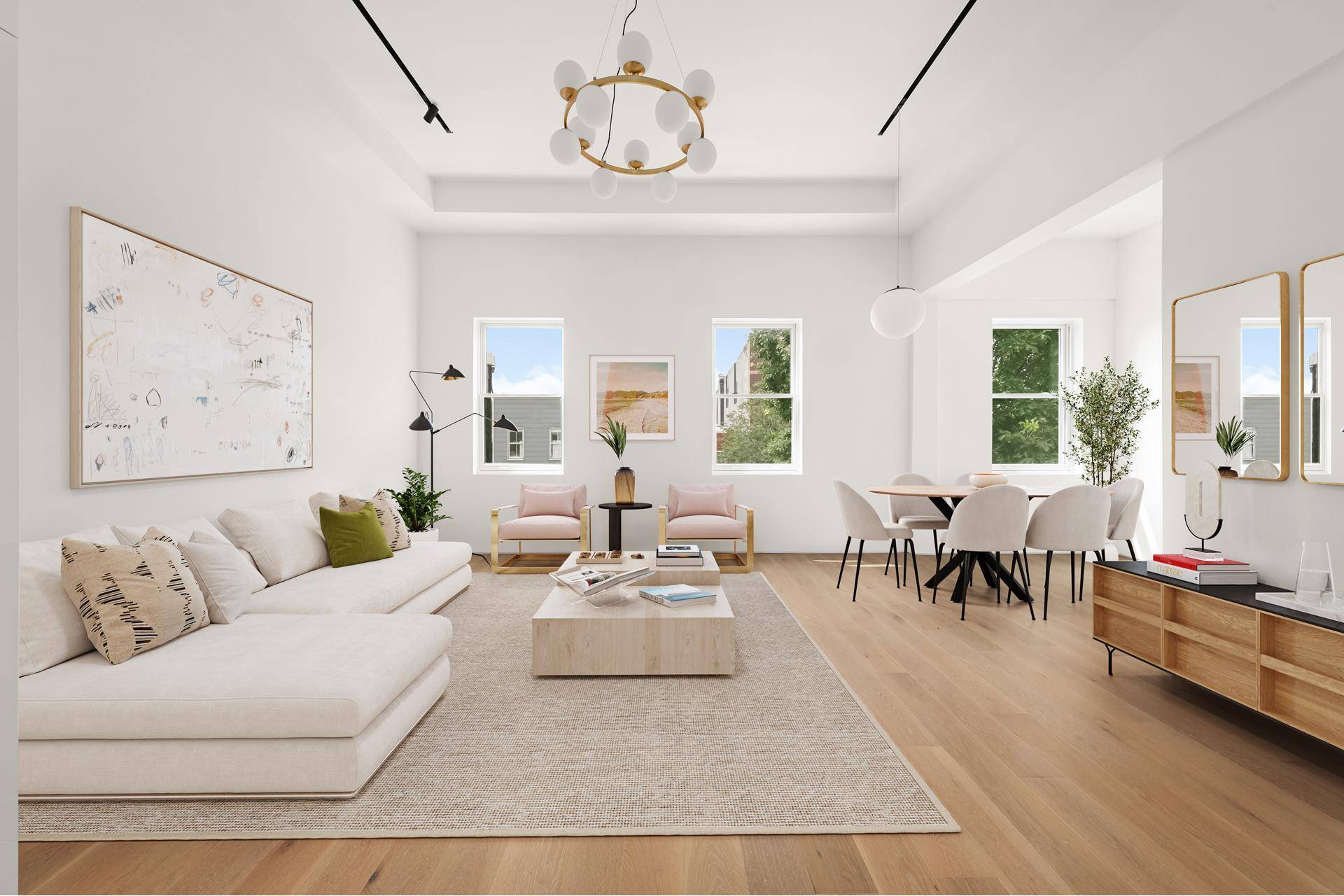 Introducing the Penthouse at 111 Noble St a remarkable duplex boasting over 2, 700 square feet of indoor living space and an exceptional 1, 455 square feet of private outdoor ...