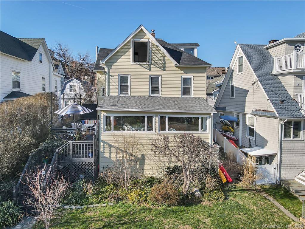 The best location in Rowayton coveted Bell Island.
