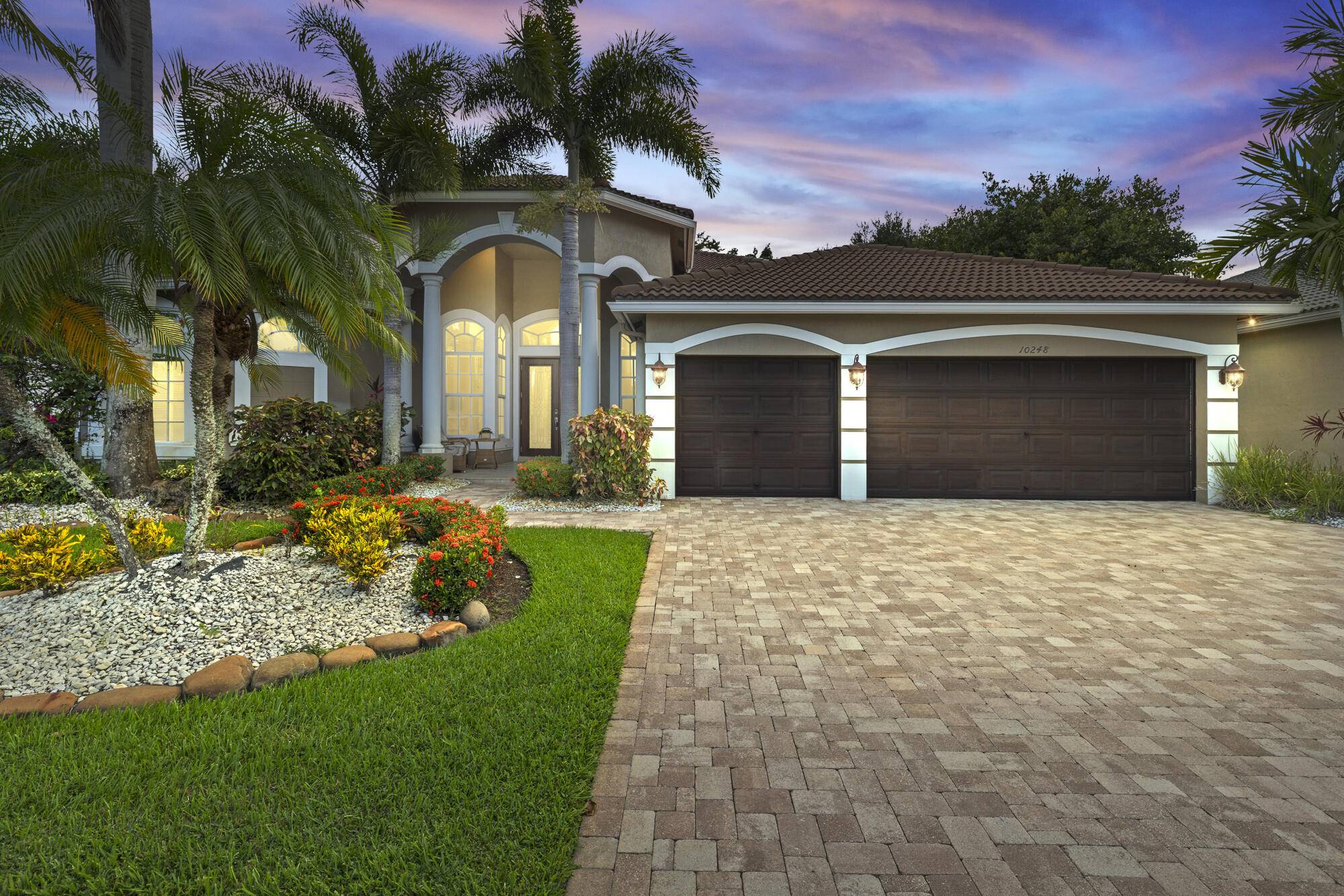Located in the exclusive gated community of Countryside Estate.