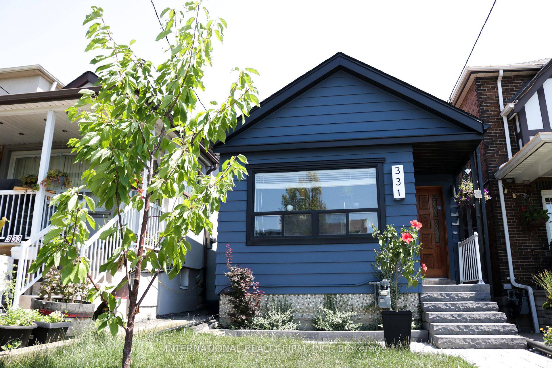 Welcome to 331 McRoberts Avenue a beautifully renovated detached bungalow nestled on a quiet treelined street in Toronto's vibrant Caledonia Fairbank neighborhood.