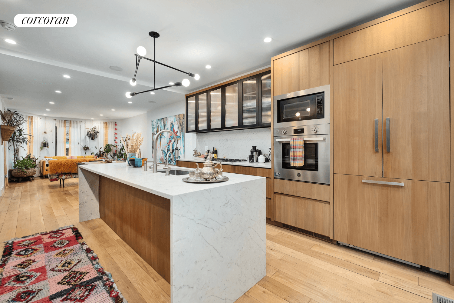 Welcome to 693 Humboldt Street, a modern three story townhome nestled in the heart of Greenpoint, Brooklyn.