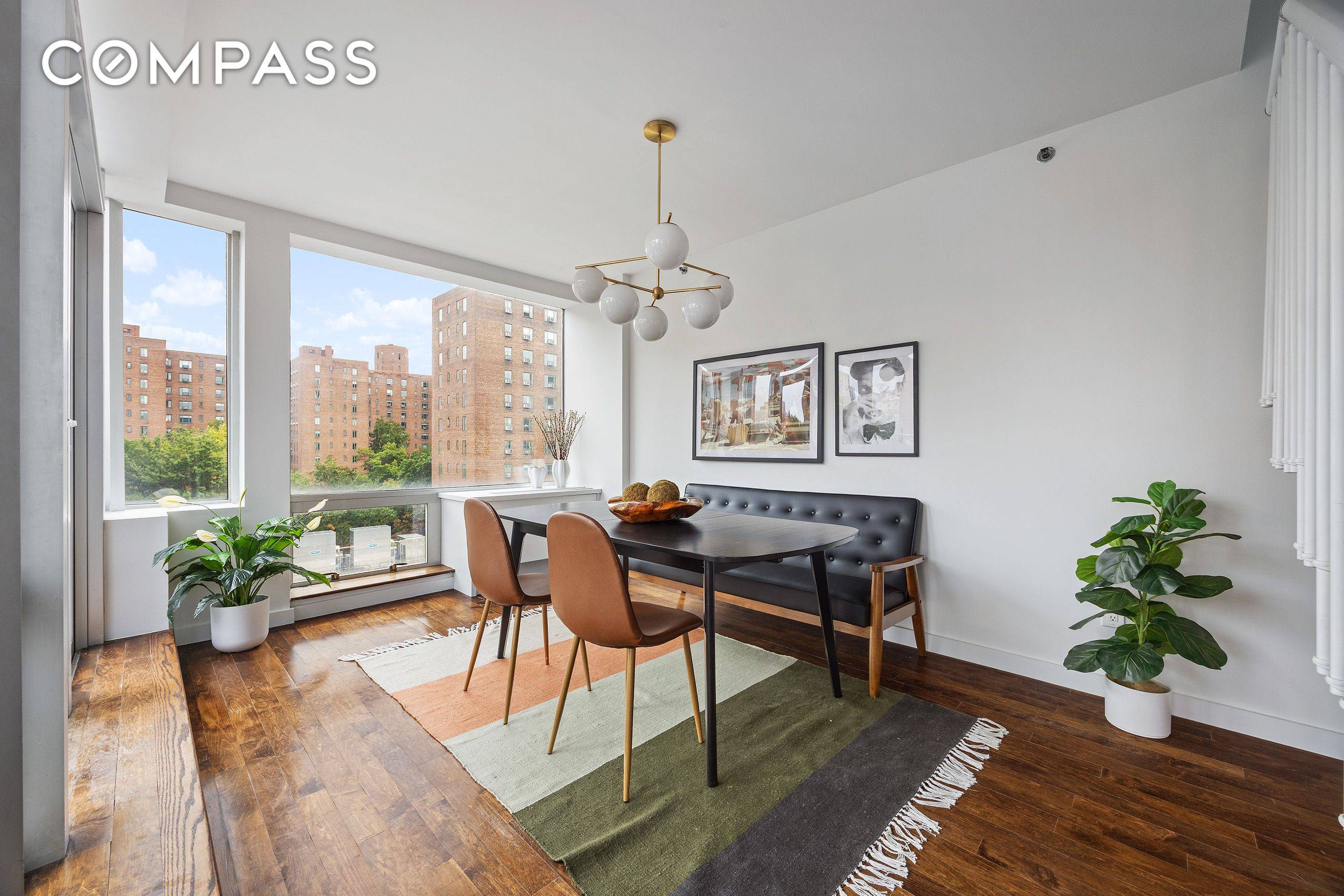 Bright, 4 bedroom, 4 bathroom luxury duplex penthouse on East 13th Street and 1st Avenue.