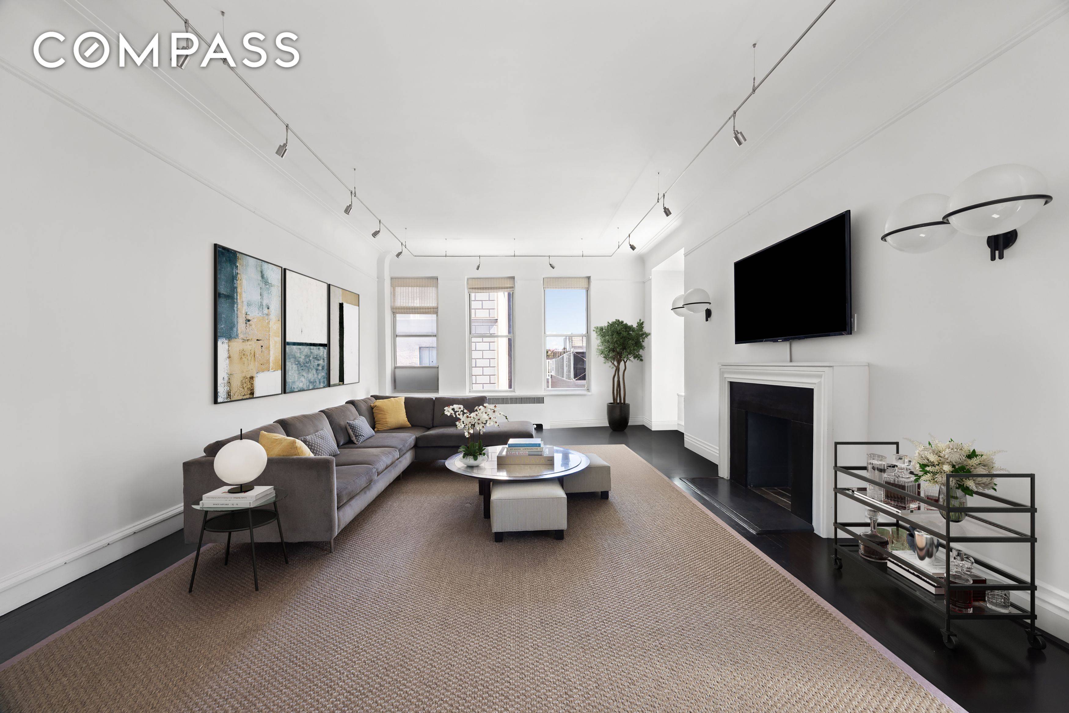 Step into a truly distinctive residence at the iconic Alwyn Court a home designed for those who appreciate space, light, and culture.