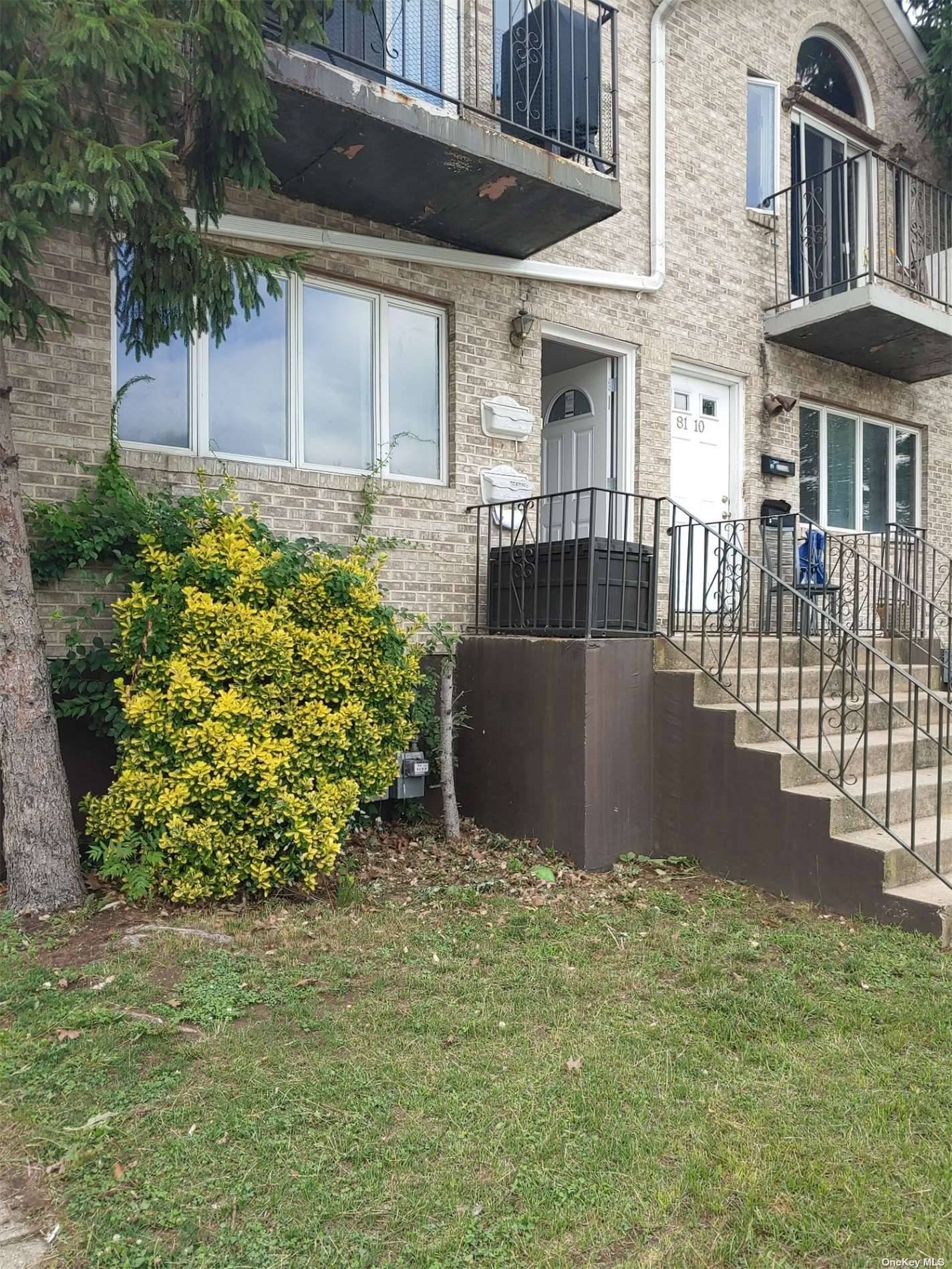 First floor Master Bed room, Another Bed Room, 2 Full Baths, Living room, Eat amp ; Kitchen, Balcony in the back.